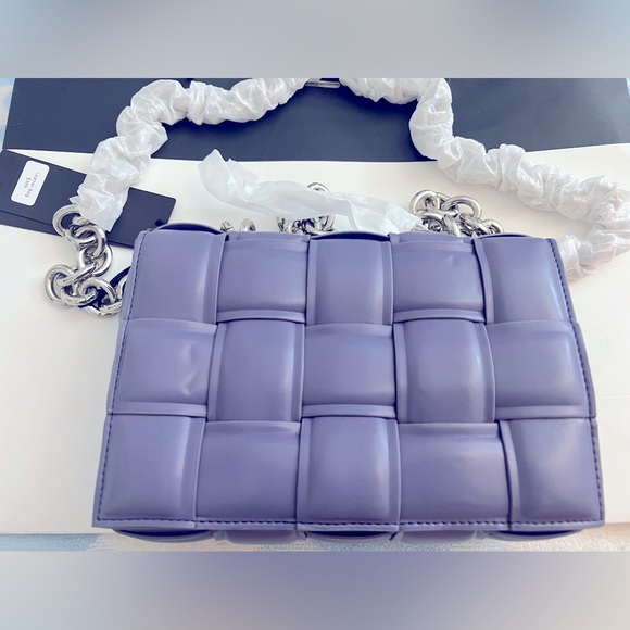 Brand New Light Purple Leather Chain Bag - Picture 5 of 5